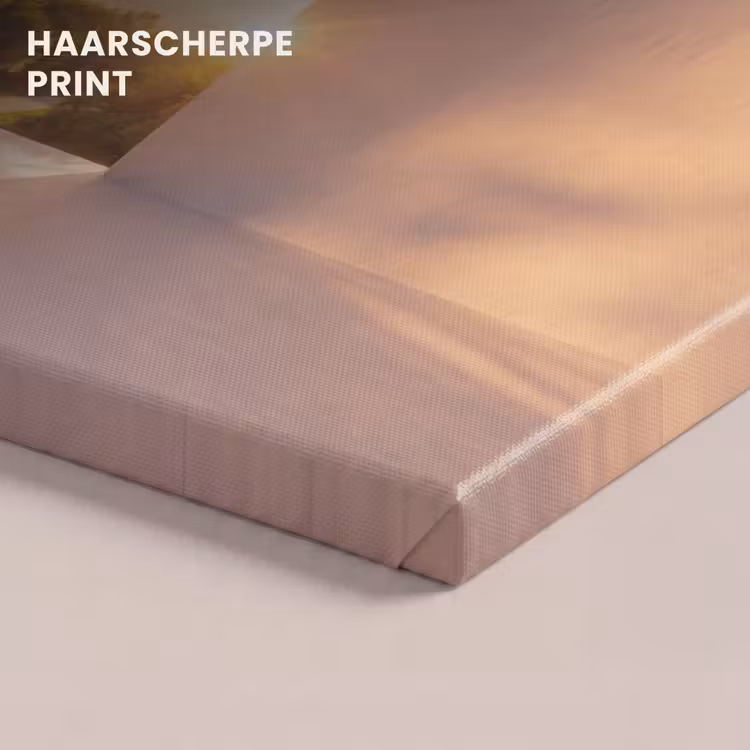 Canvas schilderij - Sleutelgat - Natuur - Zon — 5