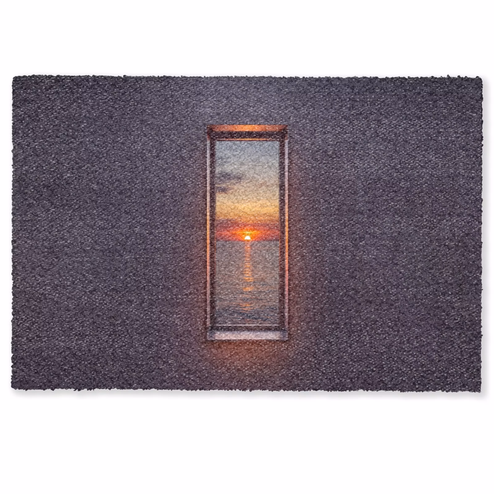 Deurmat - Zonsondergang - Zee - Natuur — 1