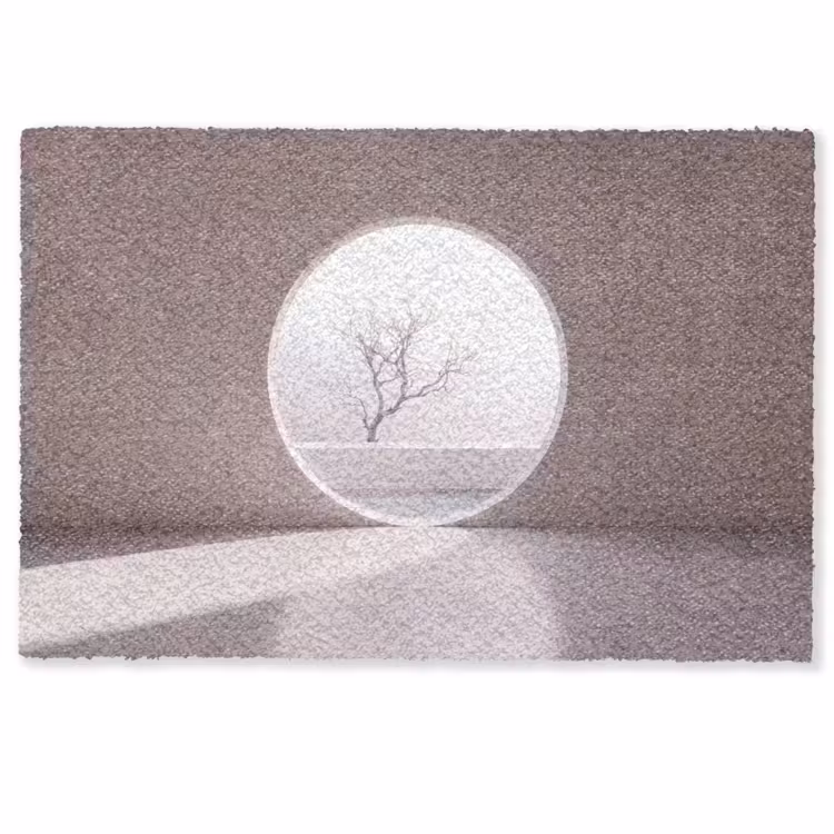 Deurmat - Boom - Cirkel - Modern — 1