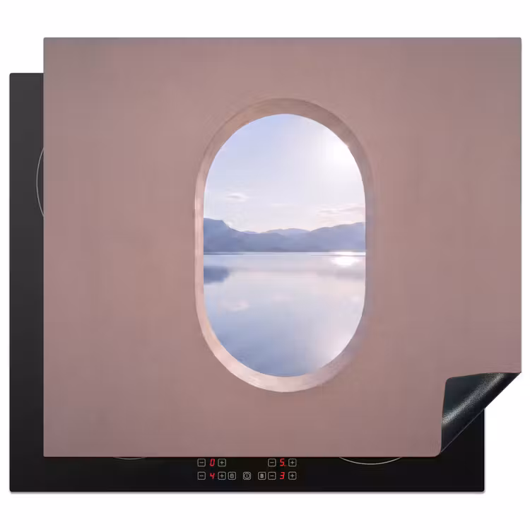 Inductie beschermer - Landschap - Water - Modern — 1