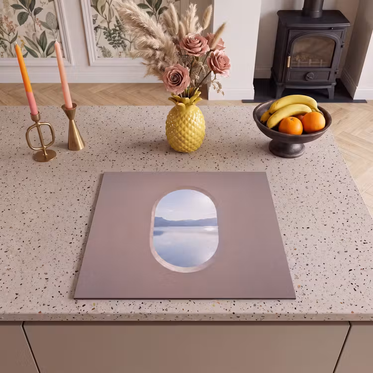 Inductie beschermer - Landschap - Water - Modern — 2