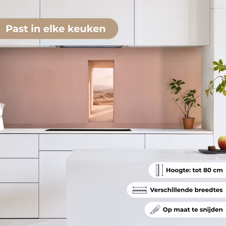 Keuken achterwand - Uitzicht - Natuur - Rust — 4