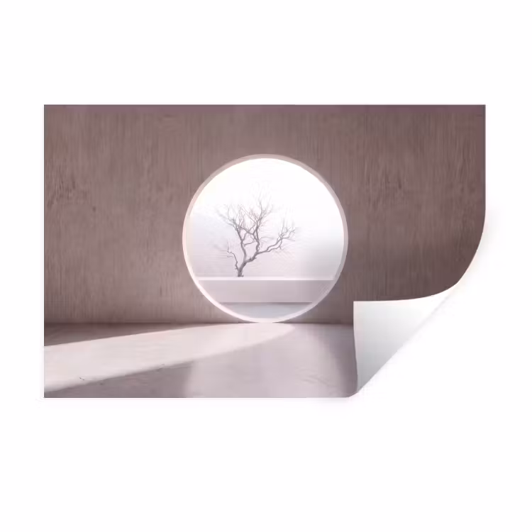 Muursticker - Boom - Cirkel - Modern — 1