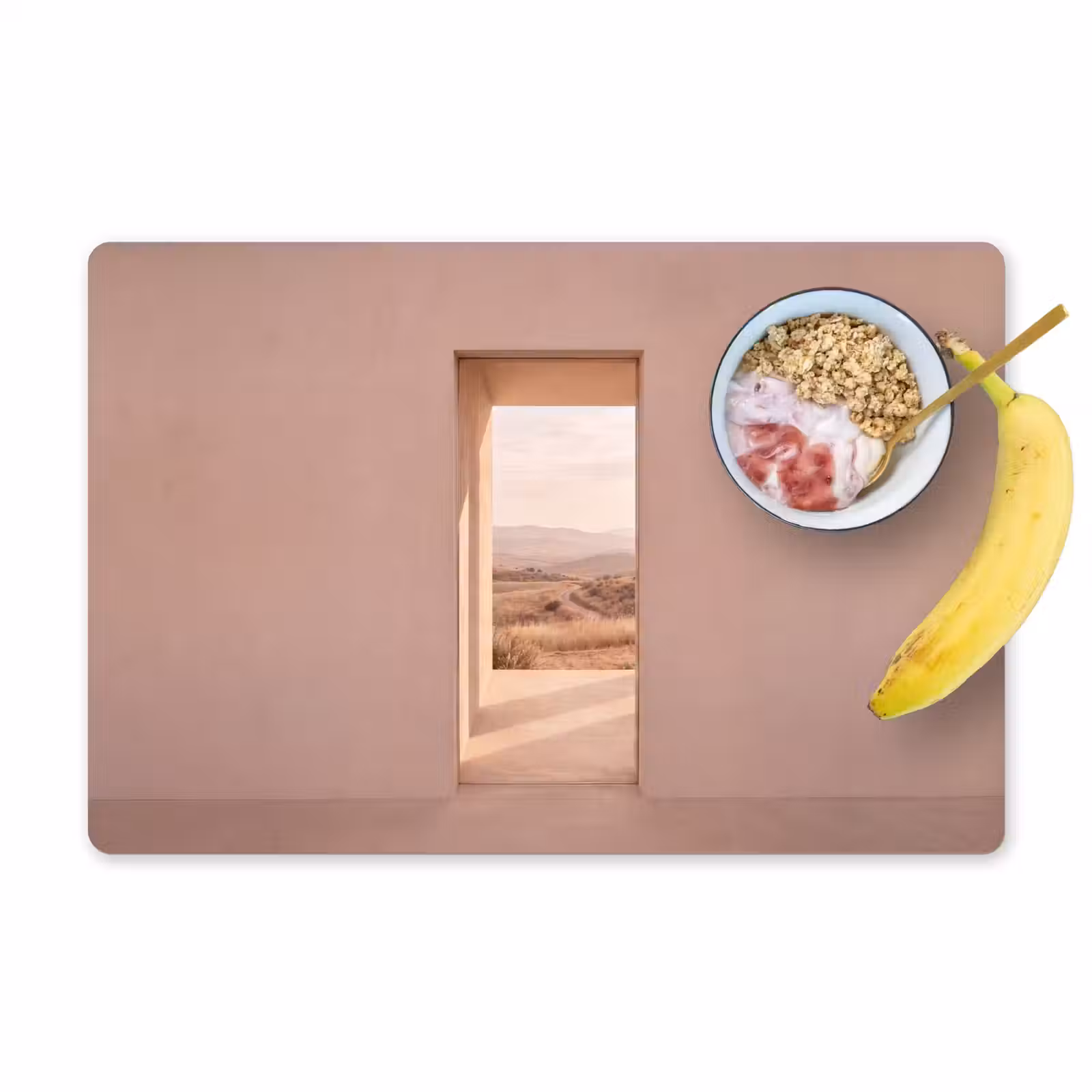 Placemat - 6 stuks - Uitzicht - Natuur - Rust — 1