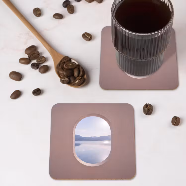 Onderzetter - Landschap - Water - Modern — 4