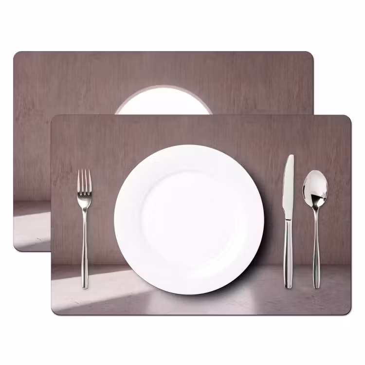 Placemat - 6 stuks - Boom - Cirkel - Modern — 2