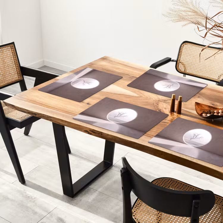 Placemat - 6 stuks - Boom - Cirkel - Modern — 3
