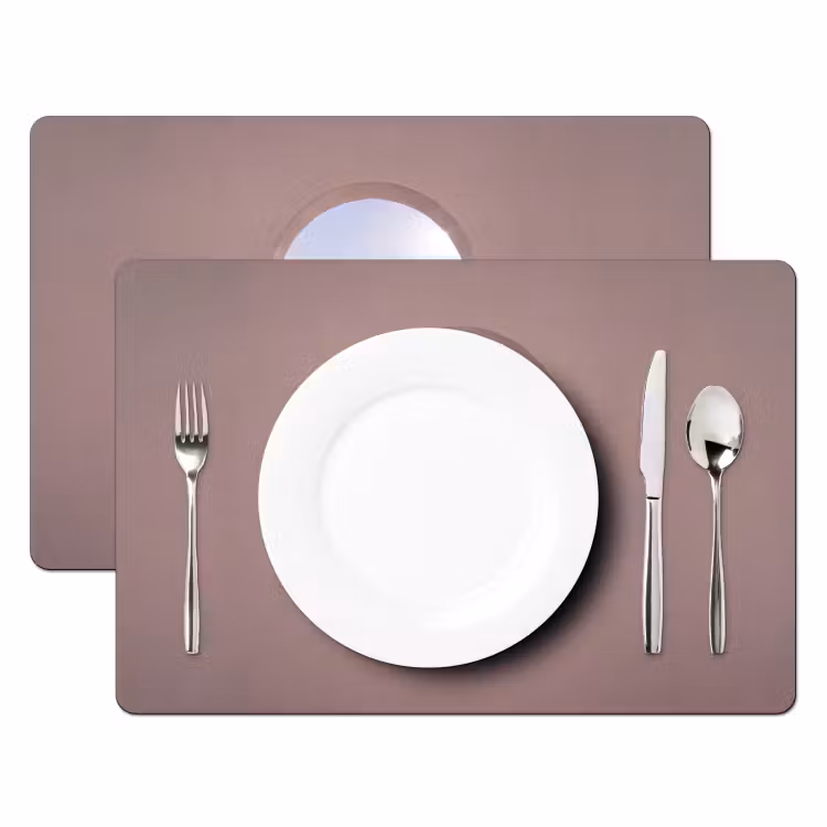 Placemat - 6 stuks - Landschap - Water - Modern — 2