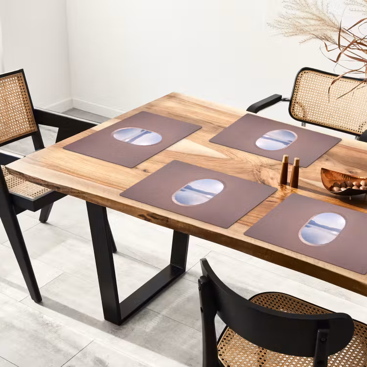 Placemat - 6 stuks - Landschap - Water - Modern — 3