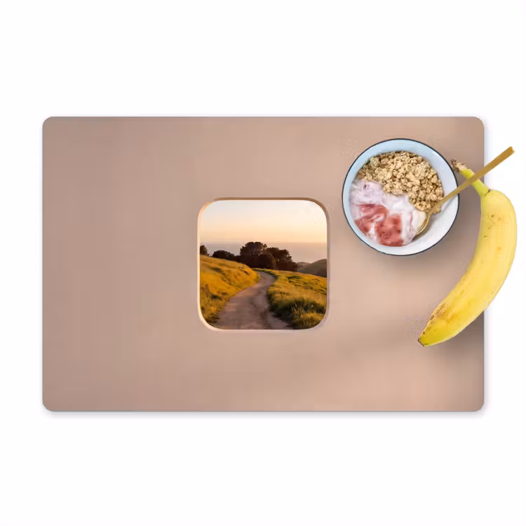 Placemat - 6 stuks - Uitzicht - Kust - Natuur — 1