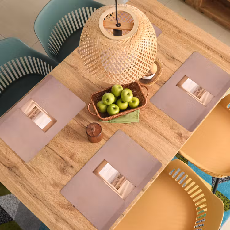 Placemat - 6 stuks - Uitzicht - Natuur - Rust — 4