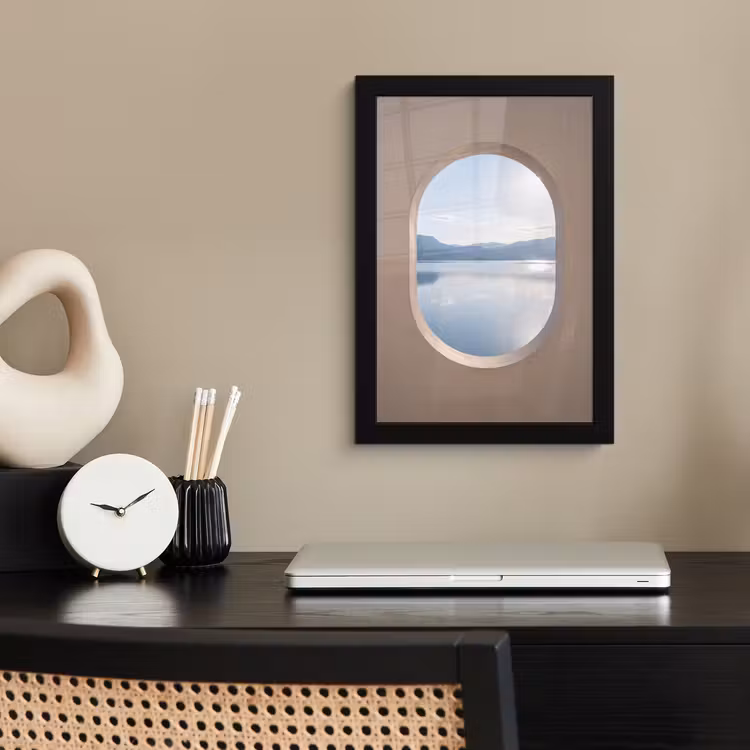 Poster met lijst - Landschap - Water - Modern — 2