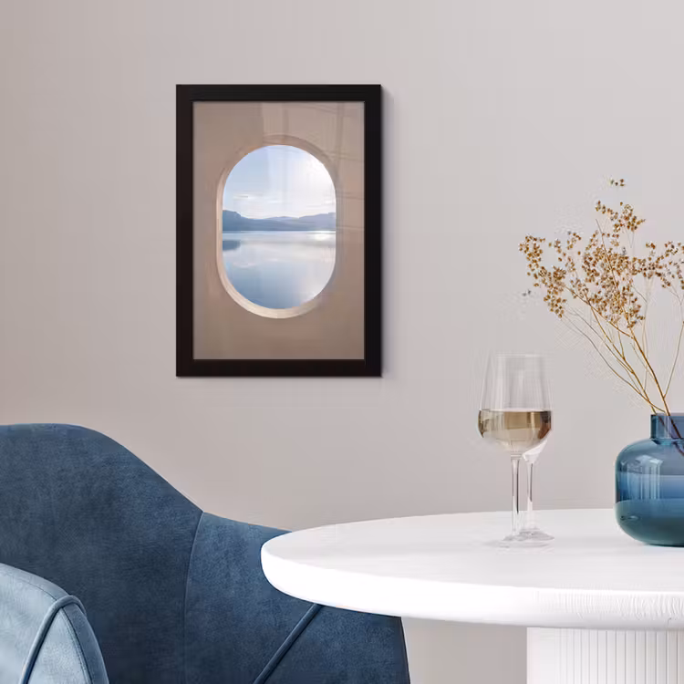 Poster met lijst - Landschap - Water - Modern — 4
