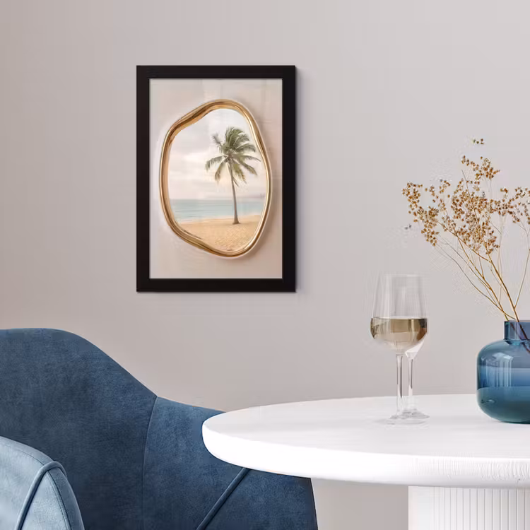 Poster met lijst - Tropisch - Landschap - Kust — 4