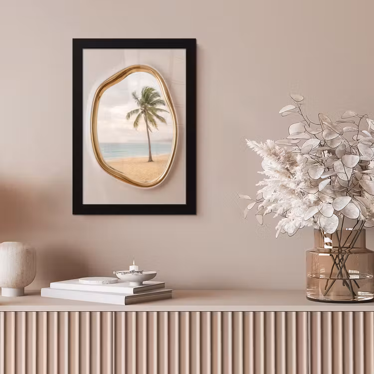 Poster met lijst - Tropisch - Landschap - Kust — 5