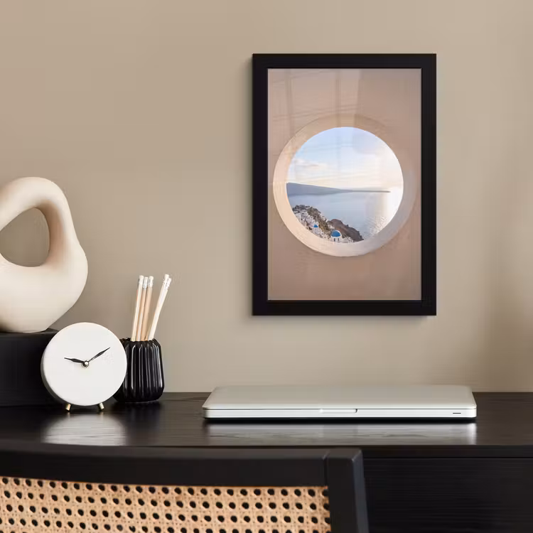 Poster met lijst - Uitzicht - Zee - Natuur — 2
