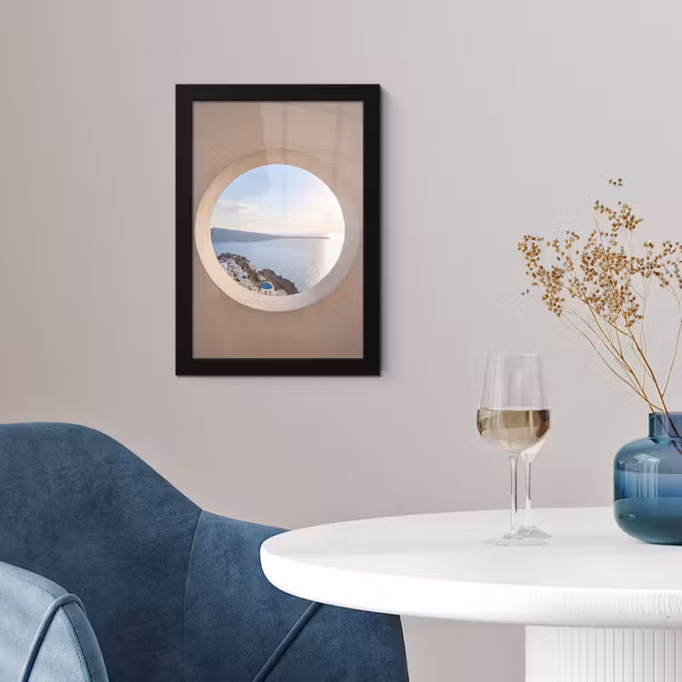 Poster met lijst - Uitzicht - Zee - Natuur — 4