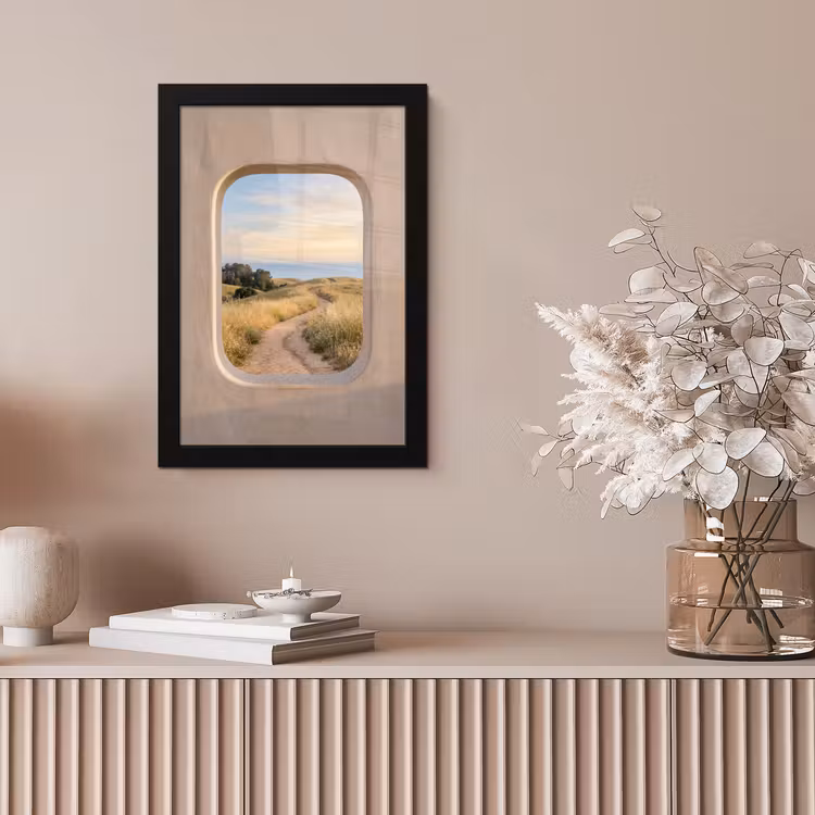 Poster met lijst - Uitzicht - Kust - Natuur — 5
