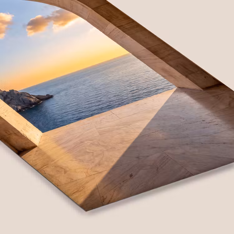 Poster met lijst - Zee - Landschap - Avond — 7