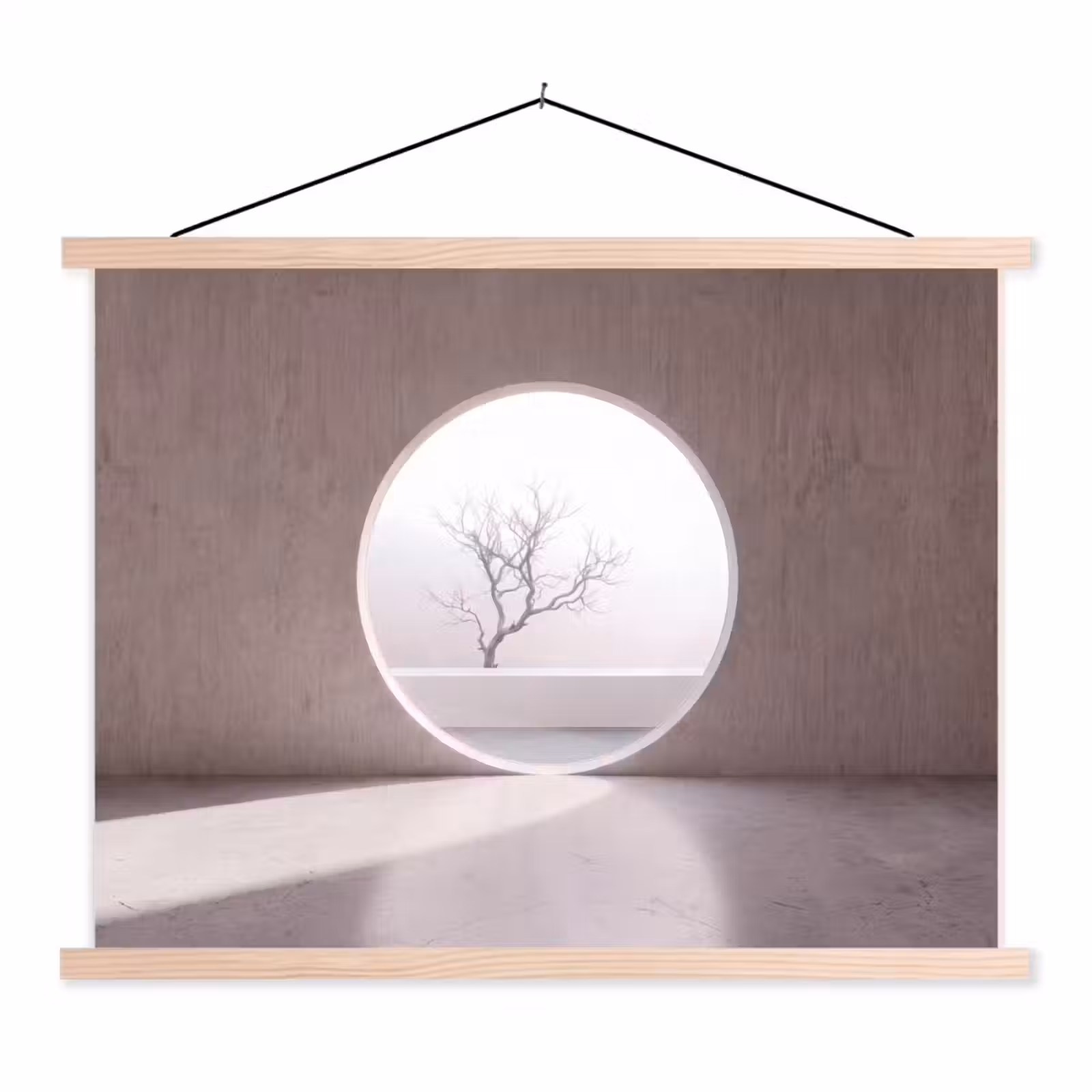 Schoolplaat - Boom - Cirkel - Modern — 1