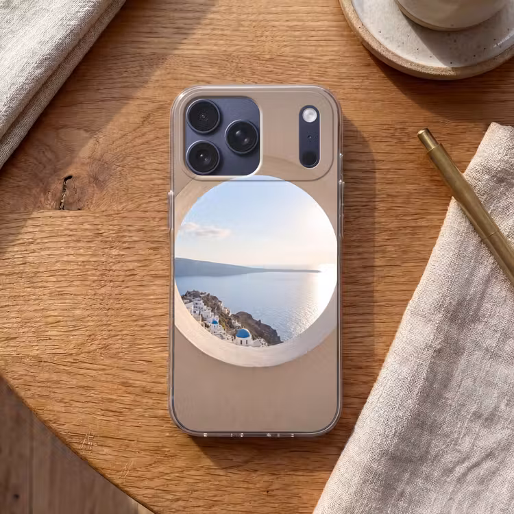 Telefoonhoesje Softcase - Uitzicht - Zee - Natuur — 2