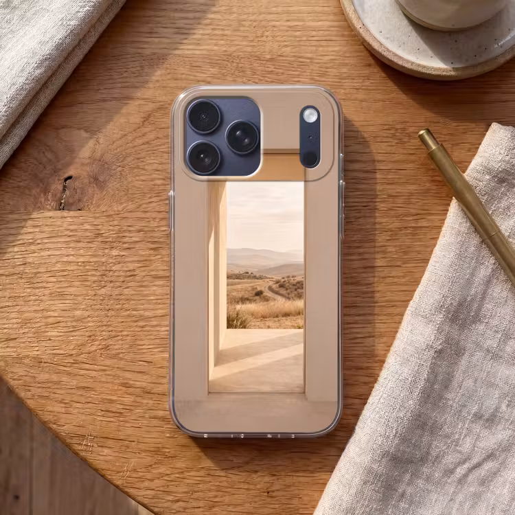 Telefoonhoesje Softcase - Uitzicht - Natuur - Rust — 2
