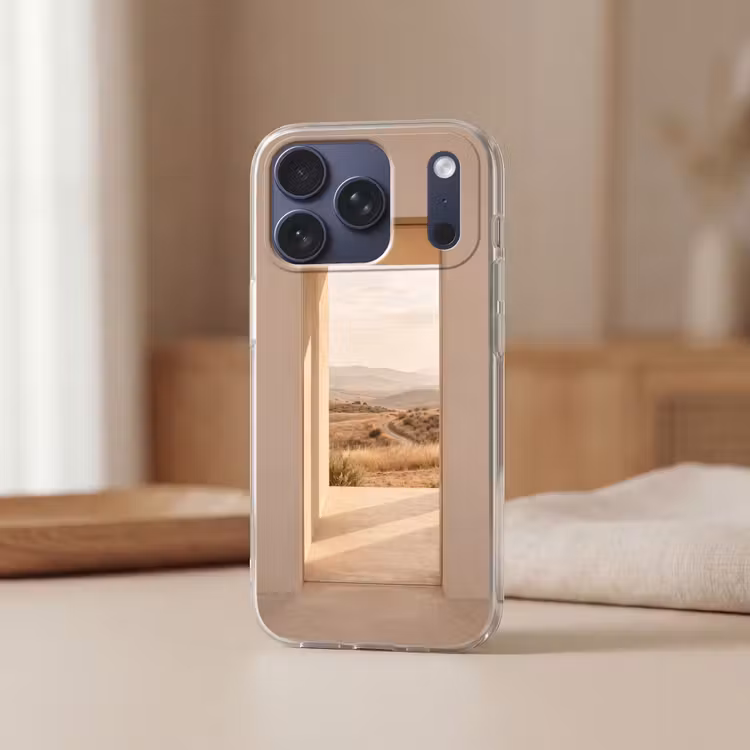 Telefoonhoesje Softcase - Uitzicht - Natuur - Rust — 3