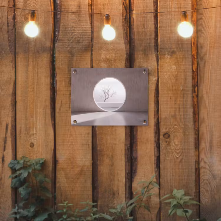 Tuinposter - Boom - Cirkel - Modern — 2