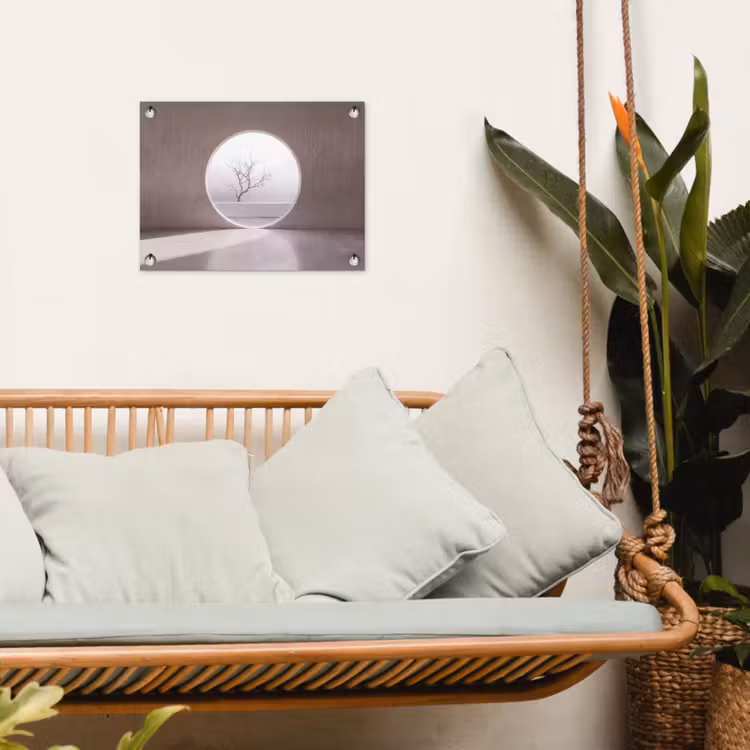 Tuinposter - Boom - Cirkel - Modern — 5