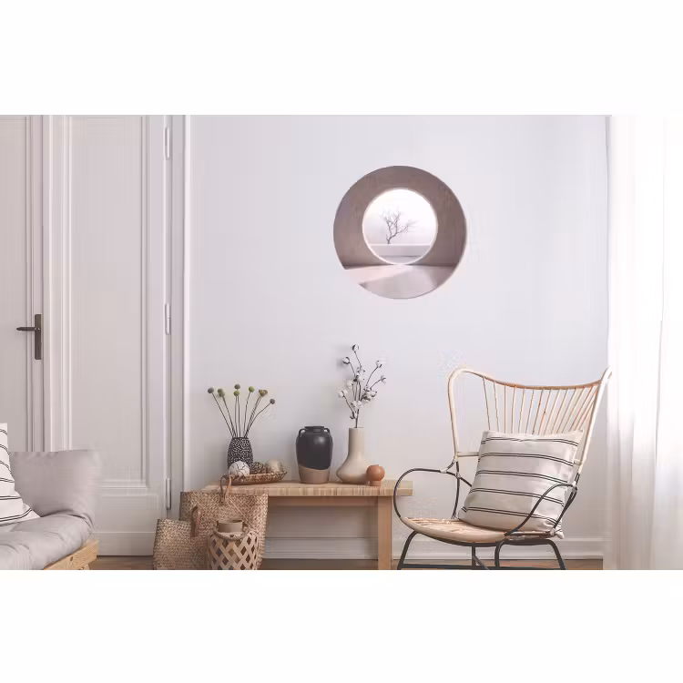 Wandcirkel - Aluminium - Boom - Cirkel - Modern — 2