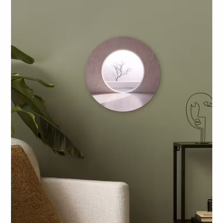 Wandcirkel - Glas - Boom - Cirkel - Modern — 3