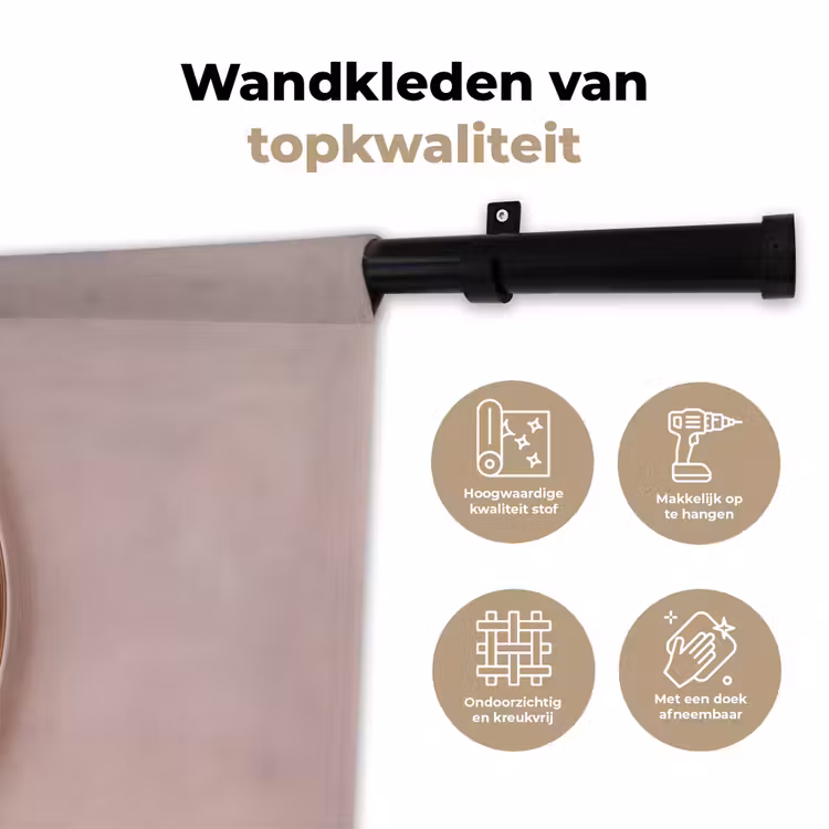 Wandkleed - Tropisch - Landschap - Kust — 3