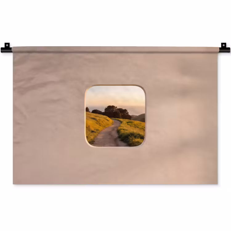 Wandkleed - Uitzicht - Kust - Natuur — 1