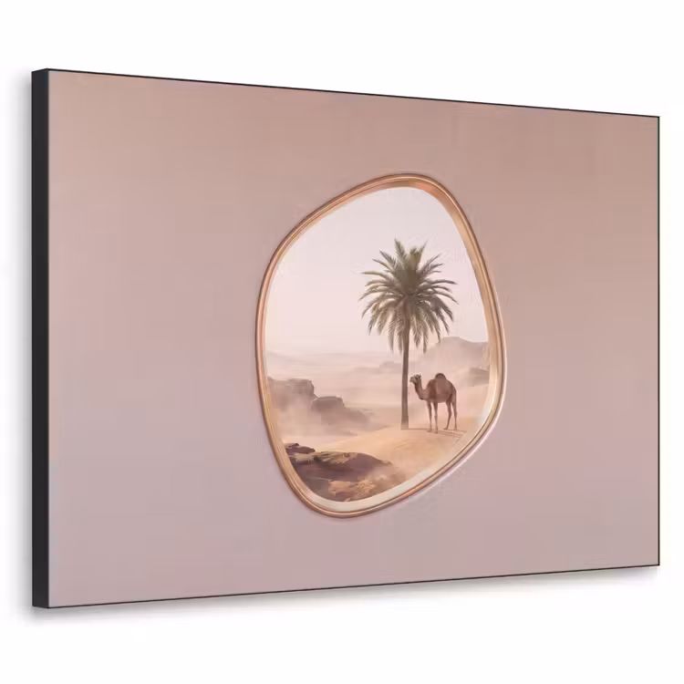 Art Frame - Kameel - Woestijn - Natuur — 1