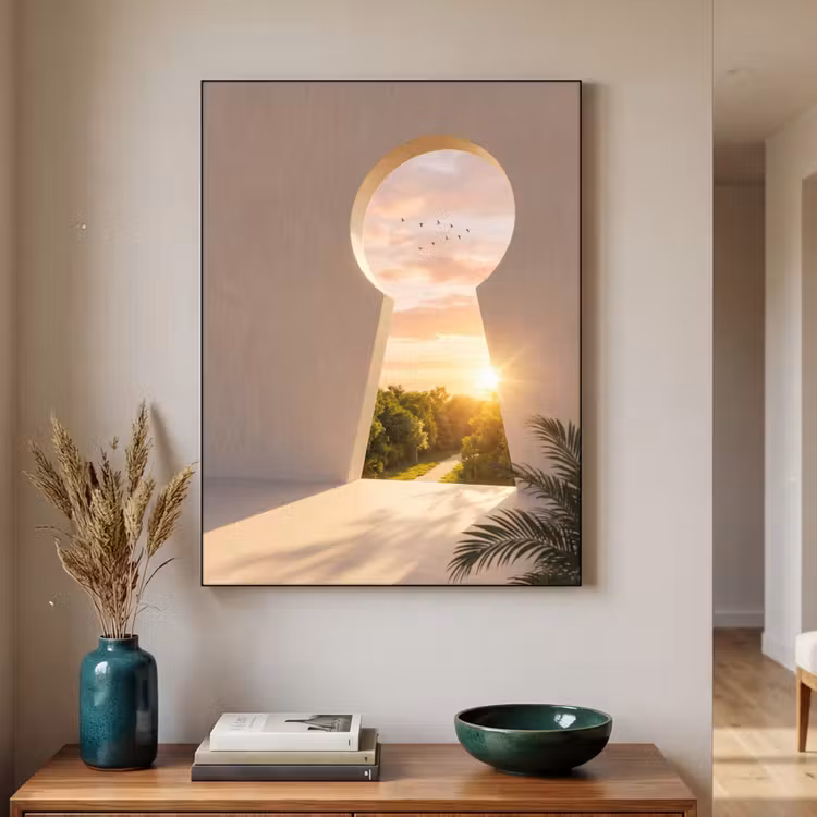 Art Frame - Sleutelgat - Natuur - Zon — 3