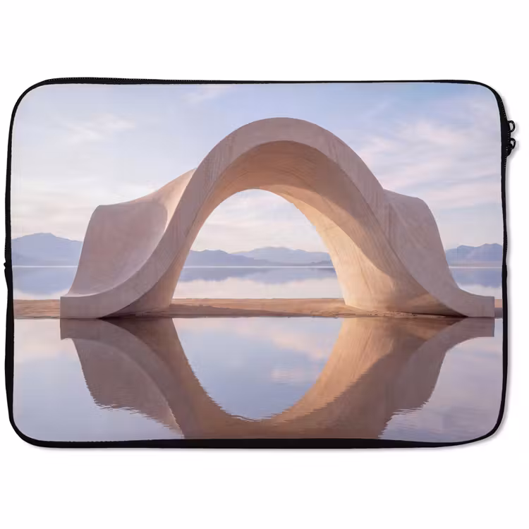 Laptophoes - Boog - Water - Natuur — 1
