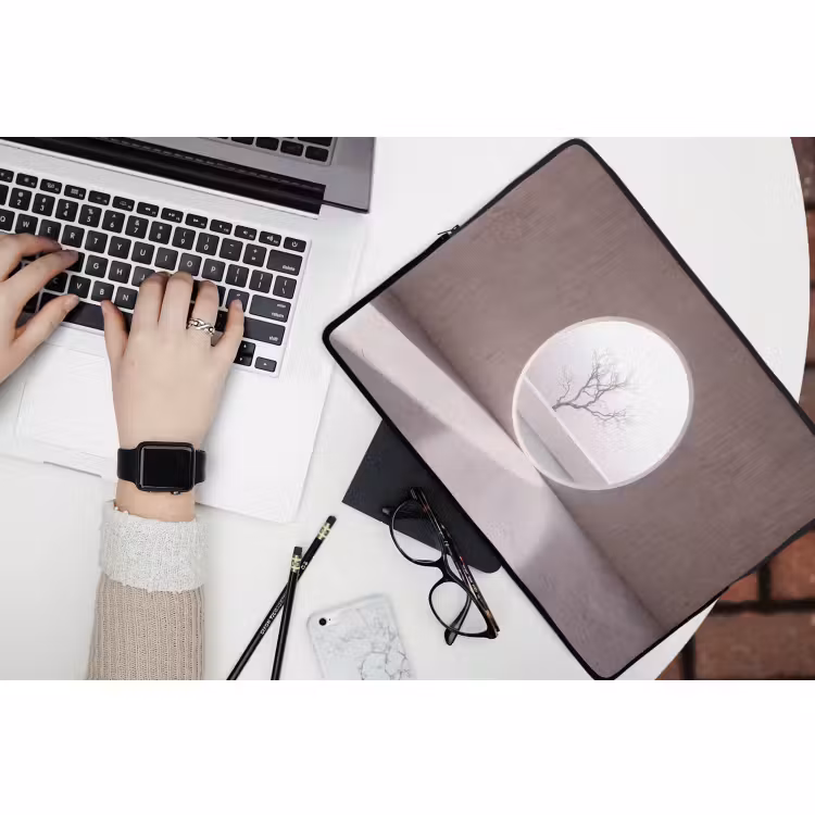 Laptophoes - Boom - Cirkel - Modern — 3