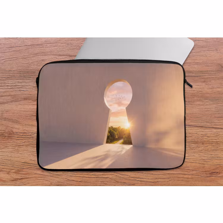 Laptophoes - Sleutelgat - Natuur - Zon — 2