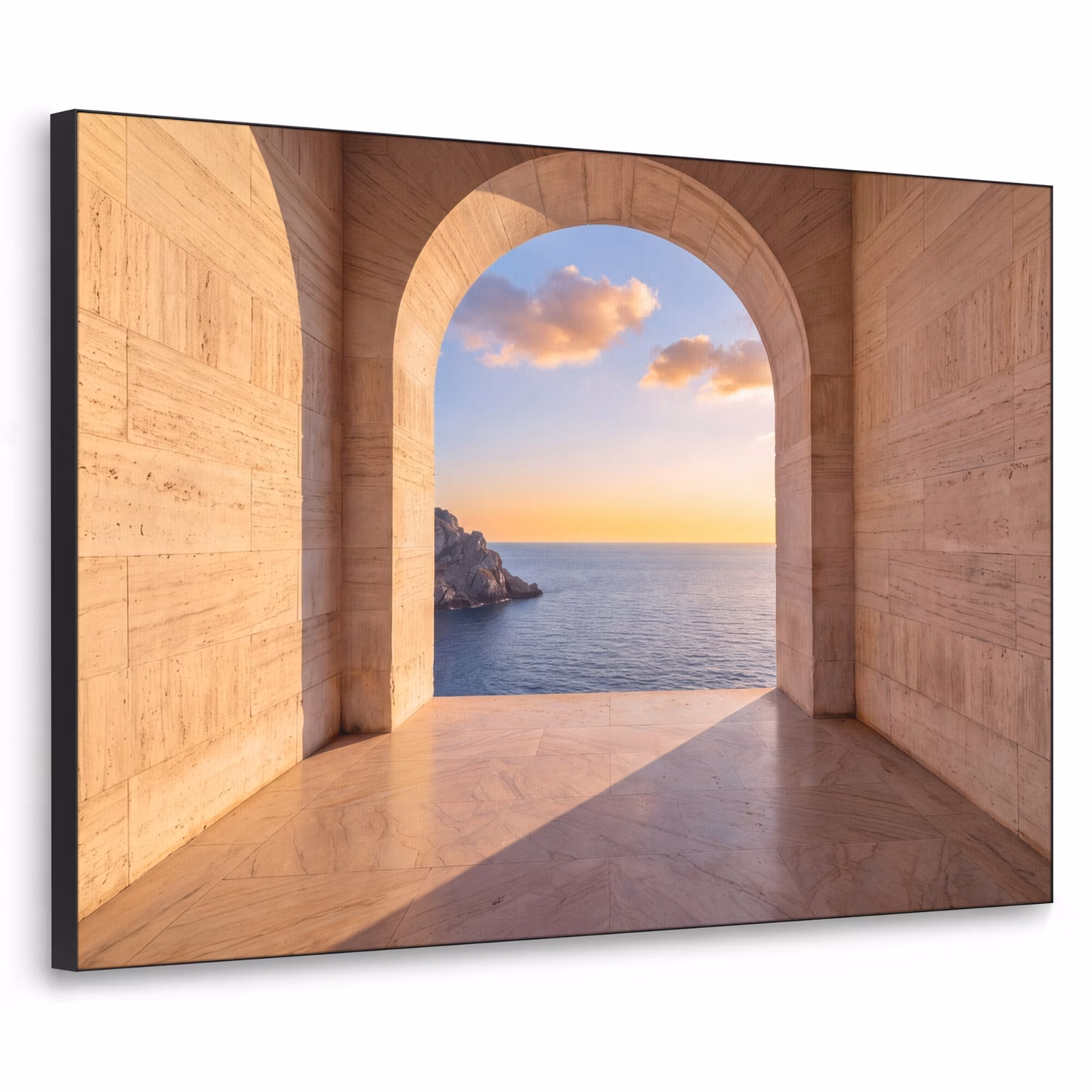 Art Frame - Zee - Landschap - Avond — 1
