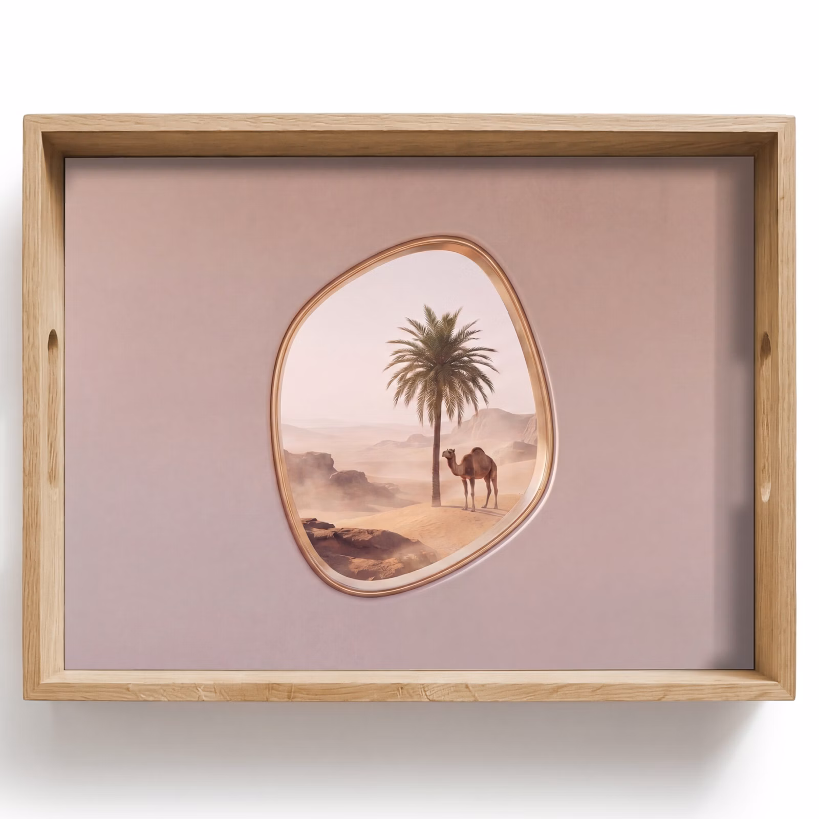 Dienblad - Kameel - Woestijn - Natuur — 1
