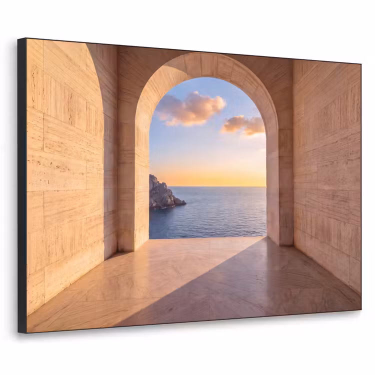 Art Frame - Zee - Landschap - Avond — 1
