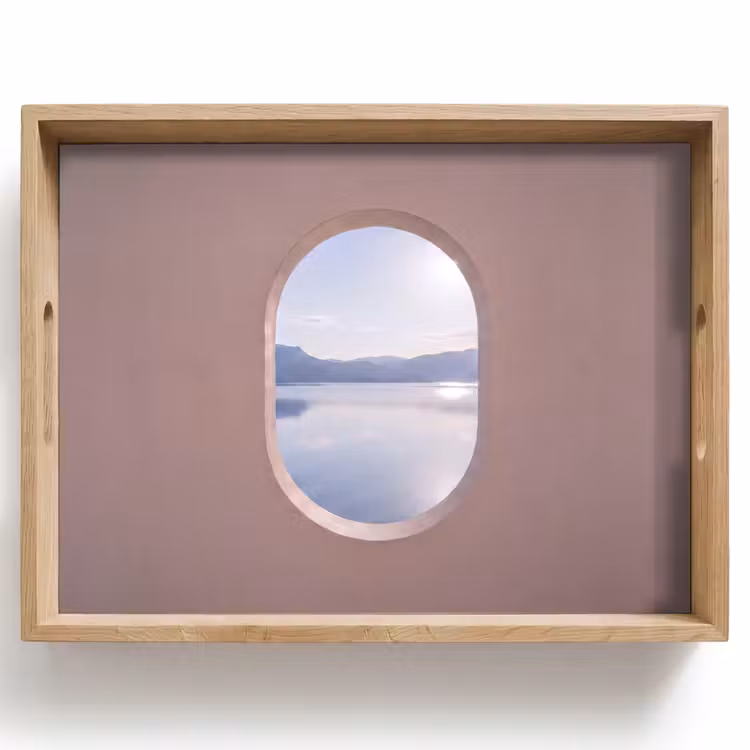 Dienblad - Landschap - Water - Modern — 1