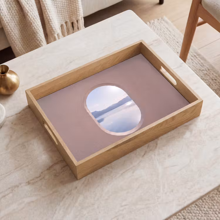Dienblad - Landschap - Water - Modern — 2