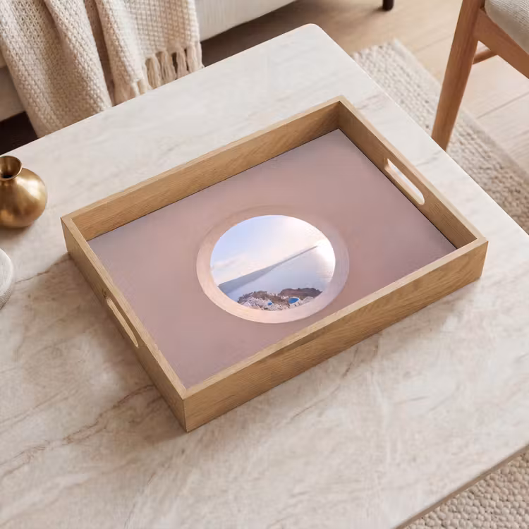 Dienblad - Uitzicht - Zee - Natuur — 2