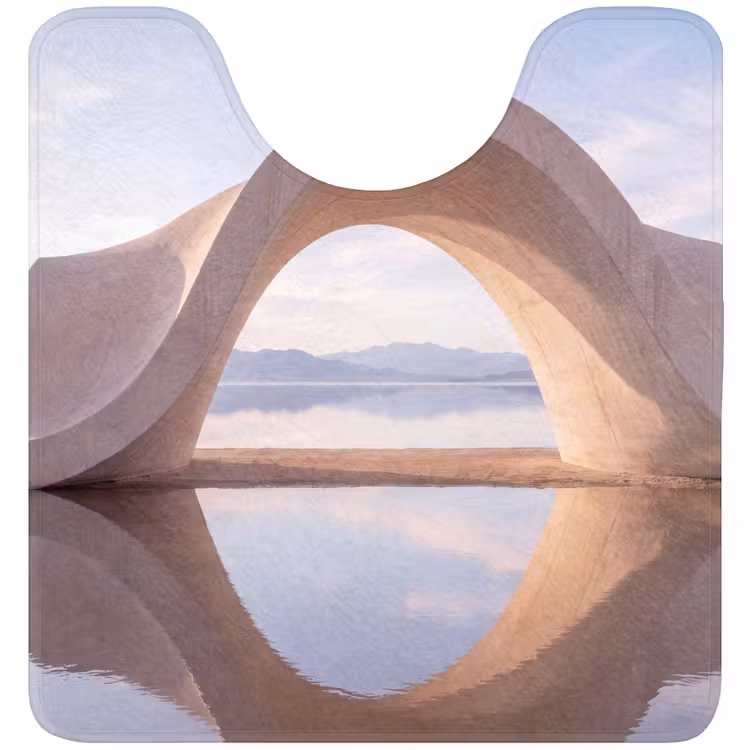 Wc Mat - Boog - Water - Natuur — 1