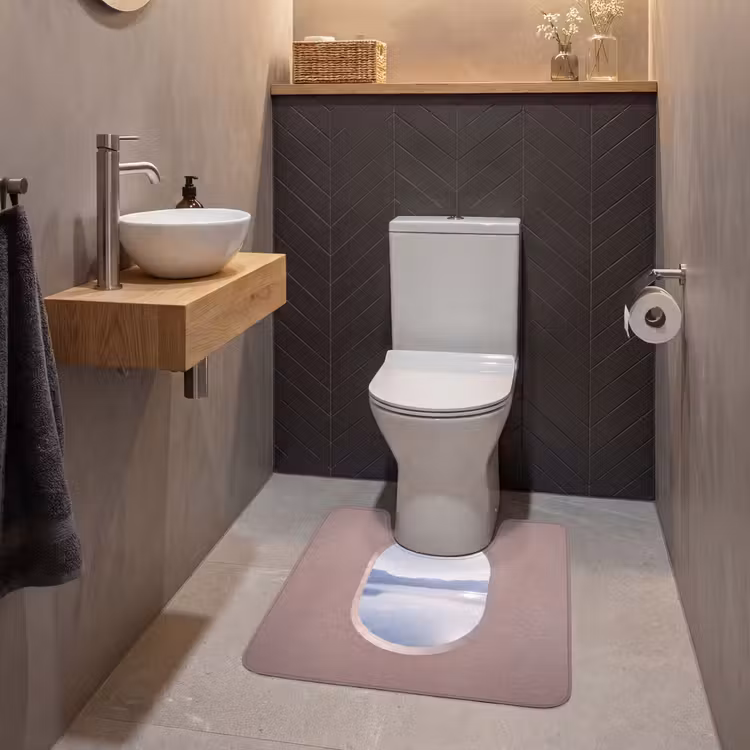 Wc Mat - Landschap - Water - Modern — 2