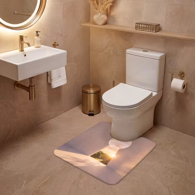 Wc Mat - Sleutelgat - Natuur - Zon — 3