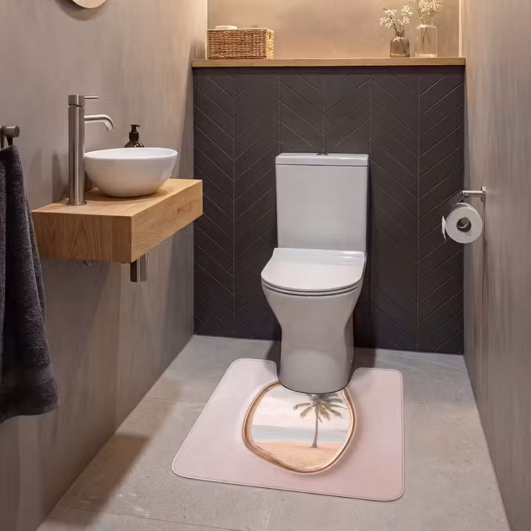 Wc Mat - Tropisch - Landschap - Kust — 2