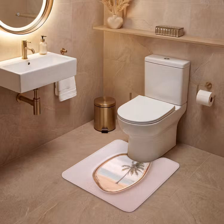 Wc Mat - Tropisch - Landschap - Kust — 3
