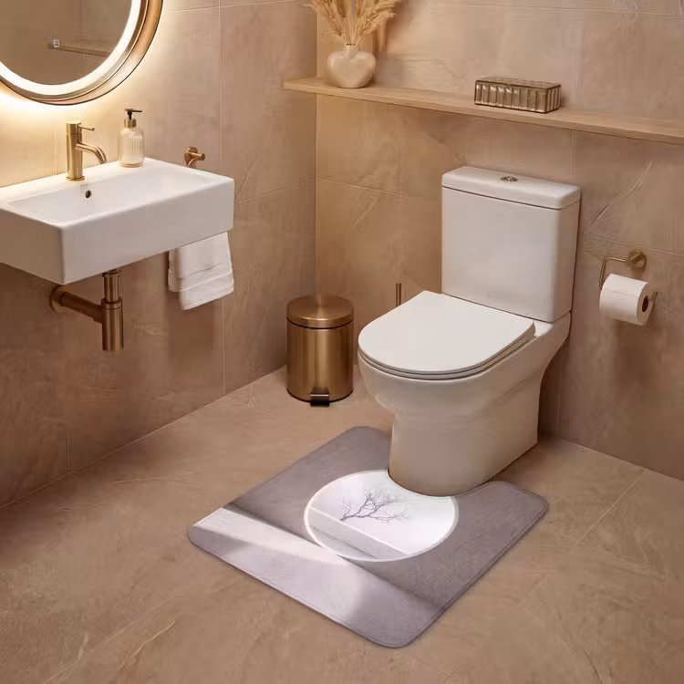Wc Mat - Boom - Cirkel - Modern — 3